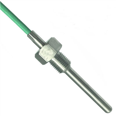 Threaded platinum resistor