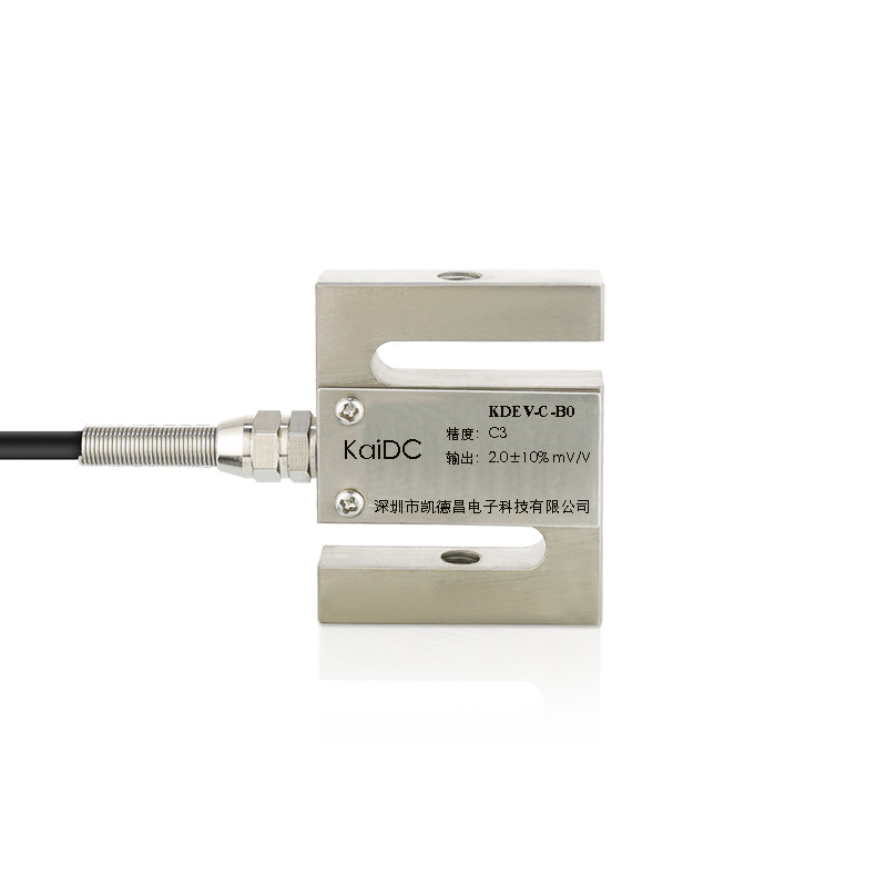 KDEV-C-B0-100-5000 kg S Type Load Cell High-precision S-type force sensor S-type tension and pressure sensor