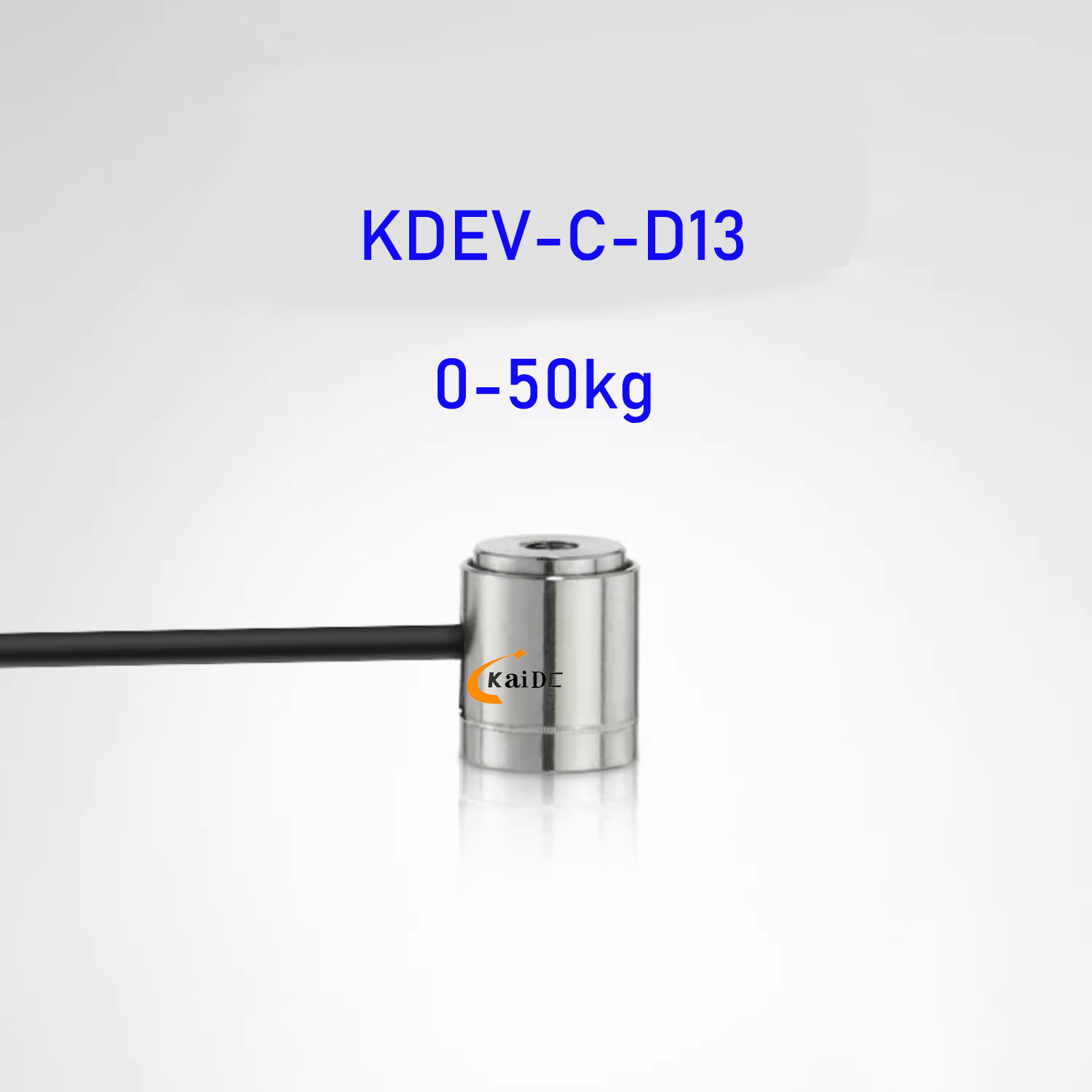 KDEV-C-D13-1/2/3/5/10/20/50 kg  Miniature cylindrical tension and compression load cell