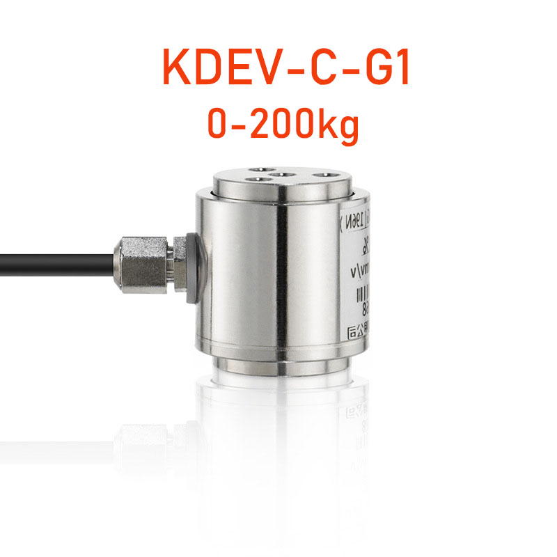 KDEV-C-G1-2/5/10/20/30/50/100/200 kg Miniature cylindrical tension and compression load cell